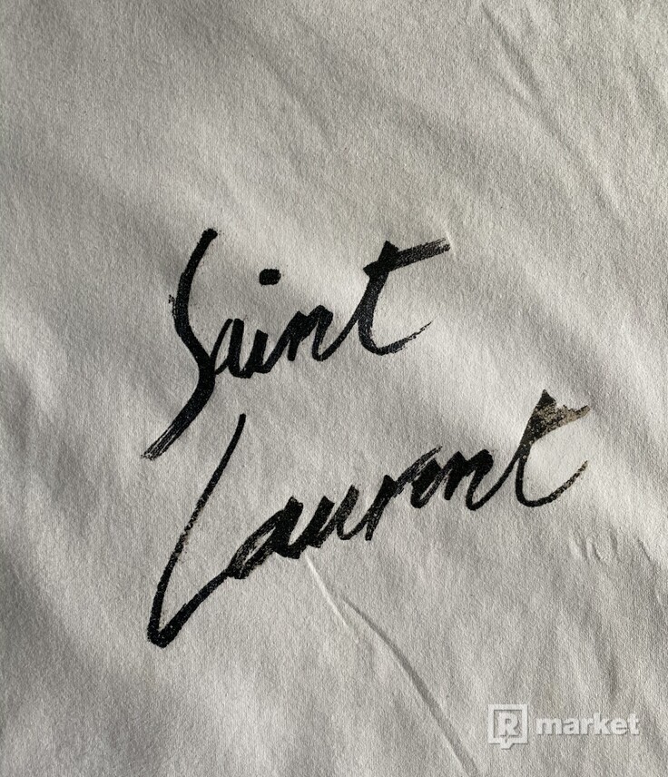 Saint Lauren signature tee