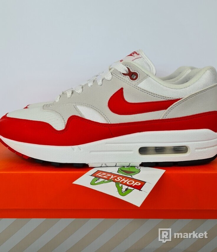 NIKE AIR MAX 1 ANNIVERSARY RED (USED)
