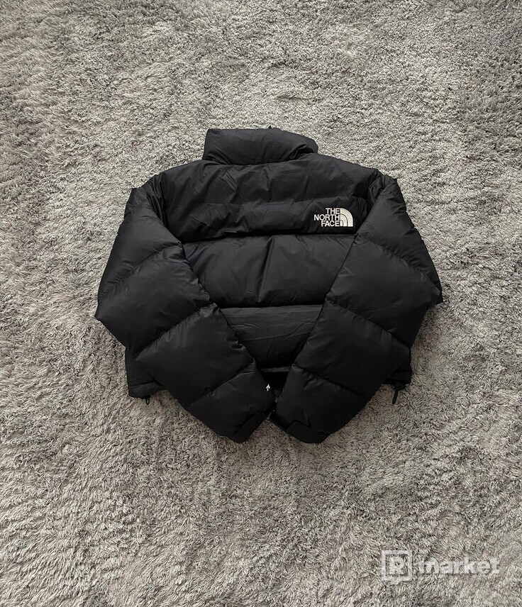 The North Face Women Cropped 700 Puffer Jacket -Black