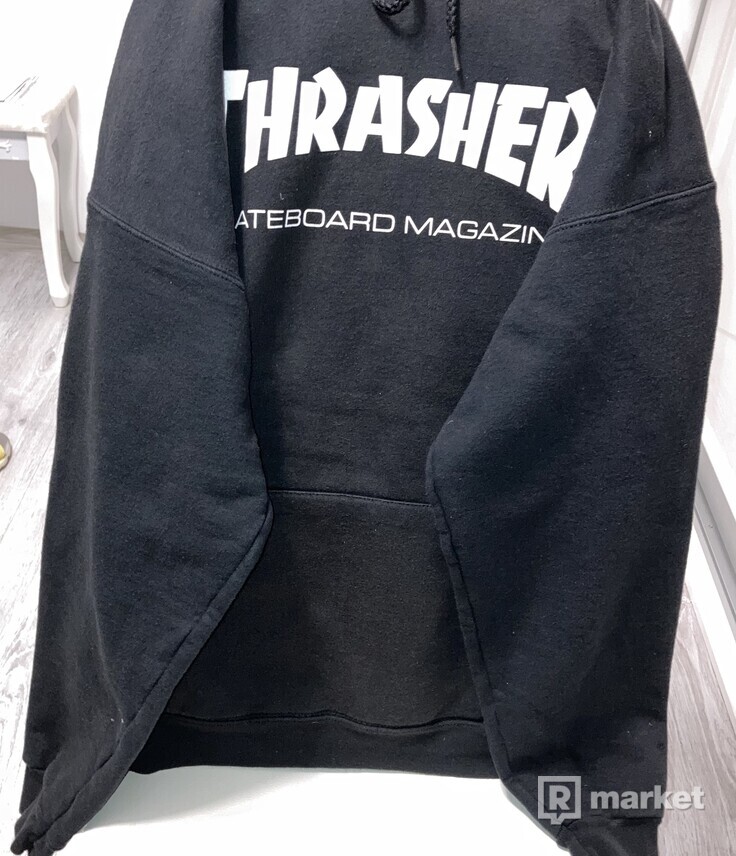 Thrasher hoodie - black