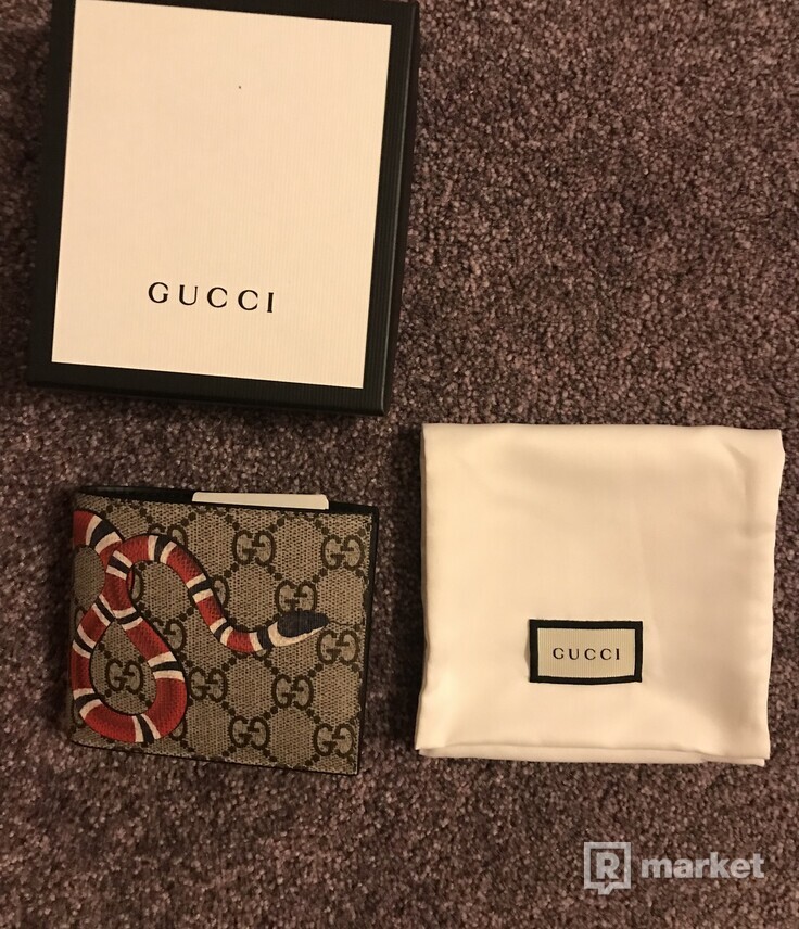 Gucci Snakeskin wallet
