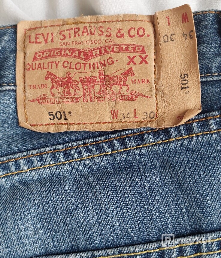 Vintage Levis 501 W34 L30