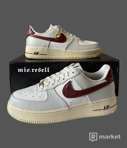 ikke Air Force 1 Low Just Do it Photon Dust Team Red