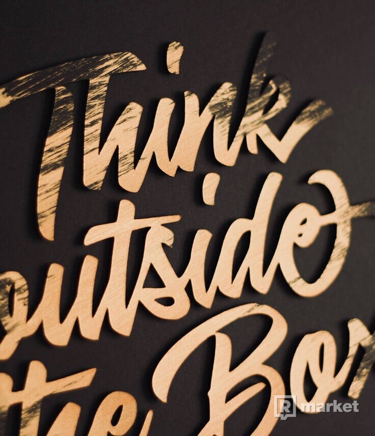 Obraz - Think outside the Box