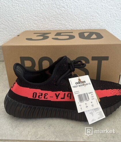 Yeezy Boost 350 Core Black Red