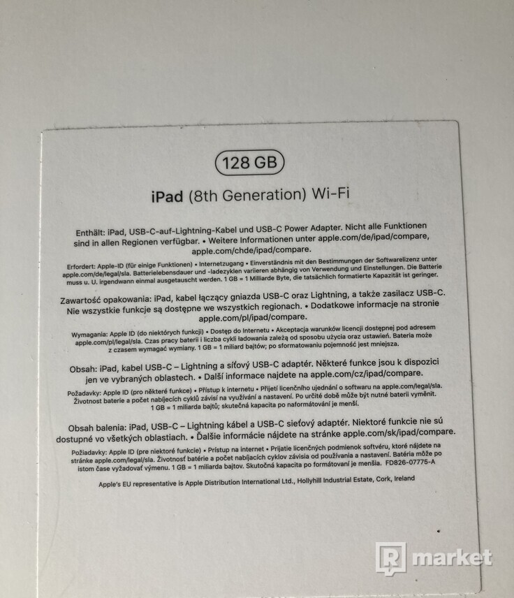 iPad 8. generacie 128gb 2020 Wifi space grey