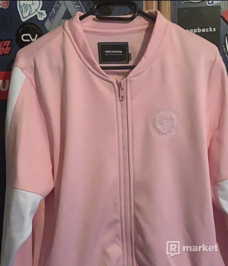 Pink Dolphin Wave Performance Jacket
