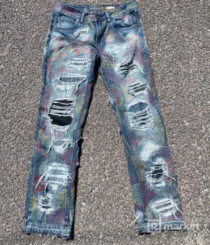 Sick World Custom jeans