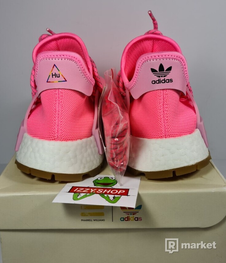 ADIDAS HUMAN RACE NOW IS HER TIME LIGHT PINK