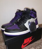 Jordan 1 Court purple 1.0 retro