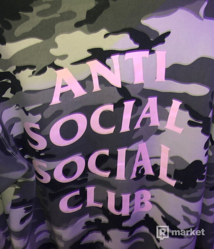Anti Social Social Club Hoodie (camo)