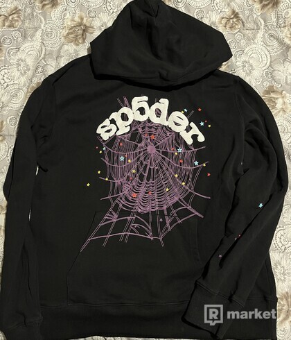 Sp5der hoodie black