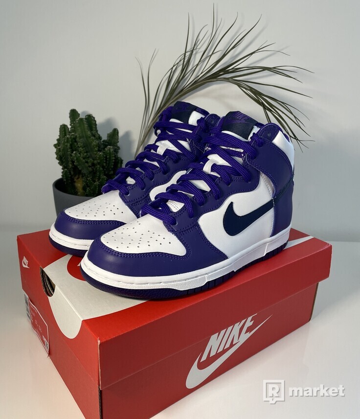 Nike Dunk High Electro Purple