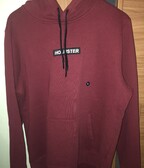 Hollister Embroidered Logo Hoodie