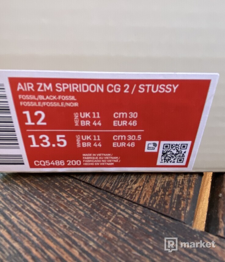 Nike x Stussy Air Zoom Spiridon Cage 2
