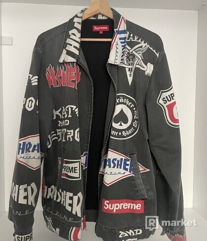 Supreme x thrasher jacket