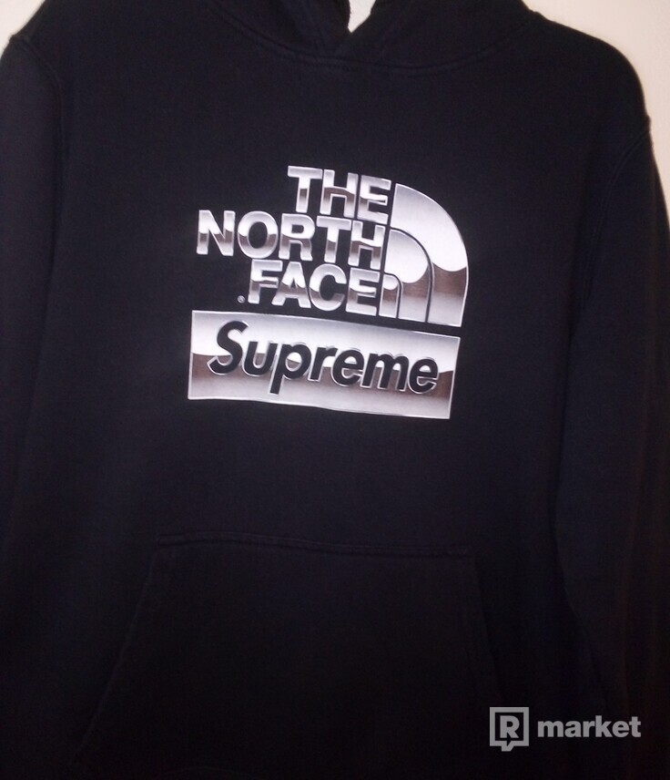 Supreme North face box logo hooded