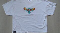 My Dear Clothing - white butterfly tee