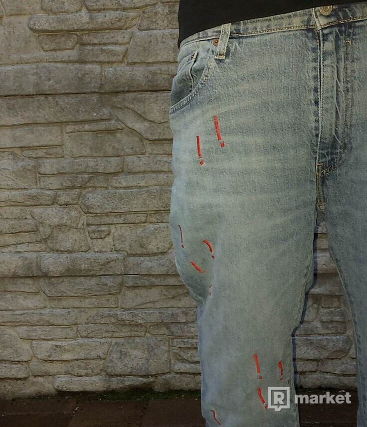 LEVIS custom jeans