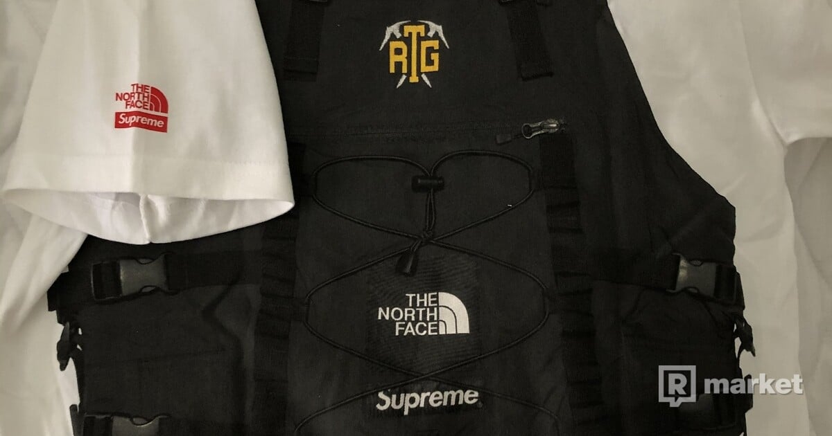 Supreme x the 2025 north face rtg tee
