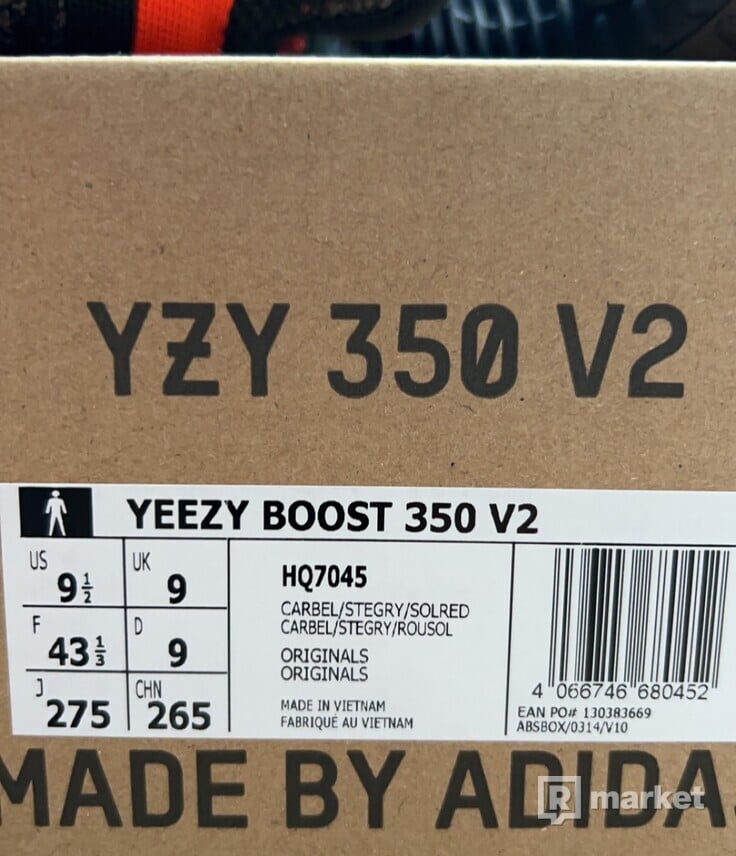 Adidas Yeezy Boost 350v2 Carbon Beluga