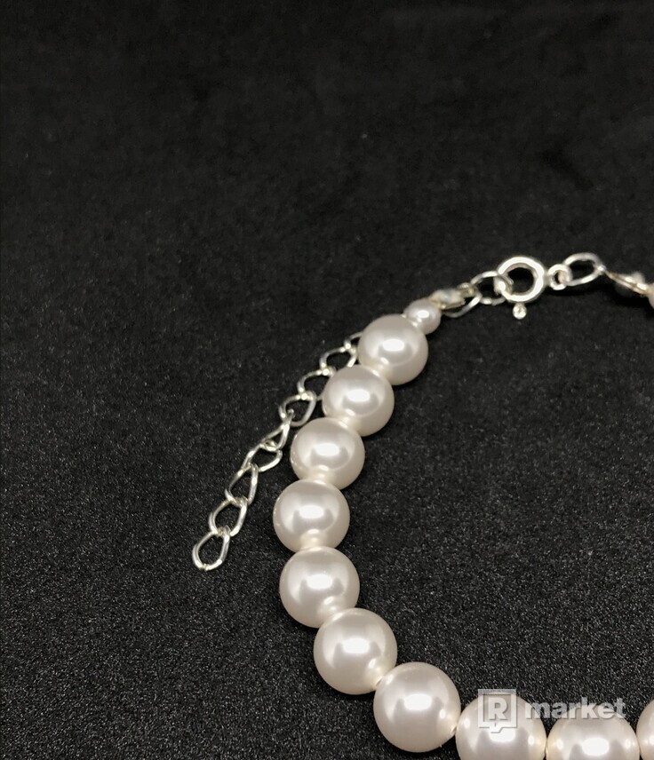 Swarovski pearl  bracelet