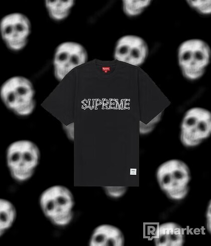 Supreme Bones S/S Top Black