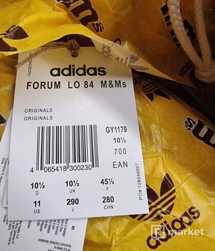 Adidas forum LO 84 M&M ´s