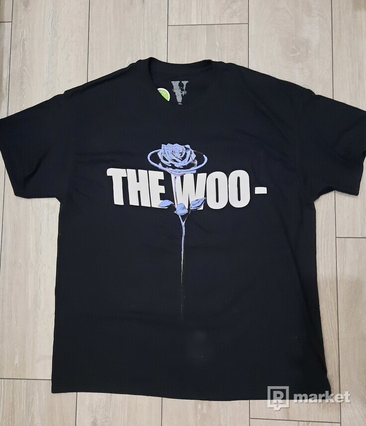 Pop Smoke x Vlone The Woo T-Shirt Black