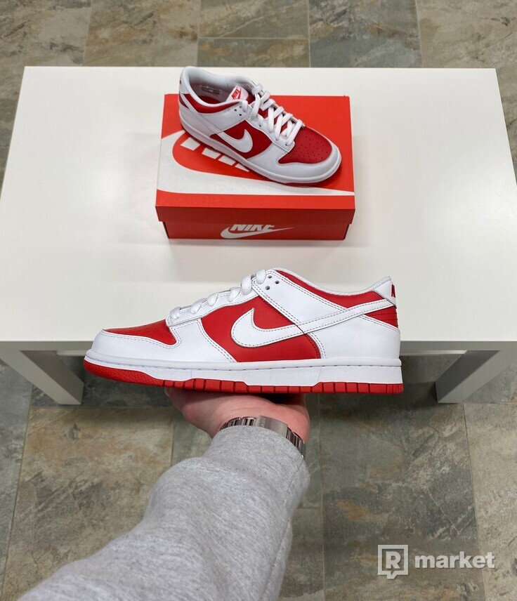 Nike Dunk Low (GS) "Championship Red 2021"