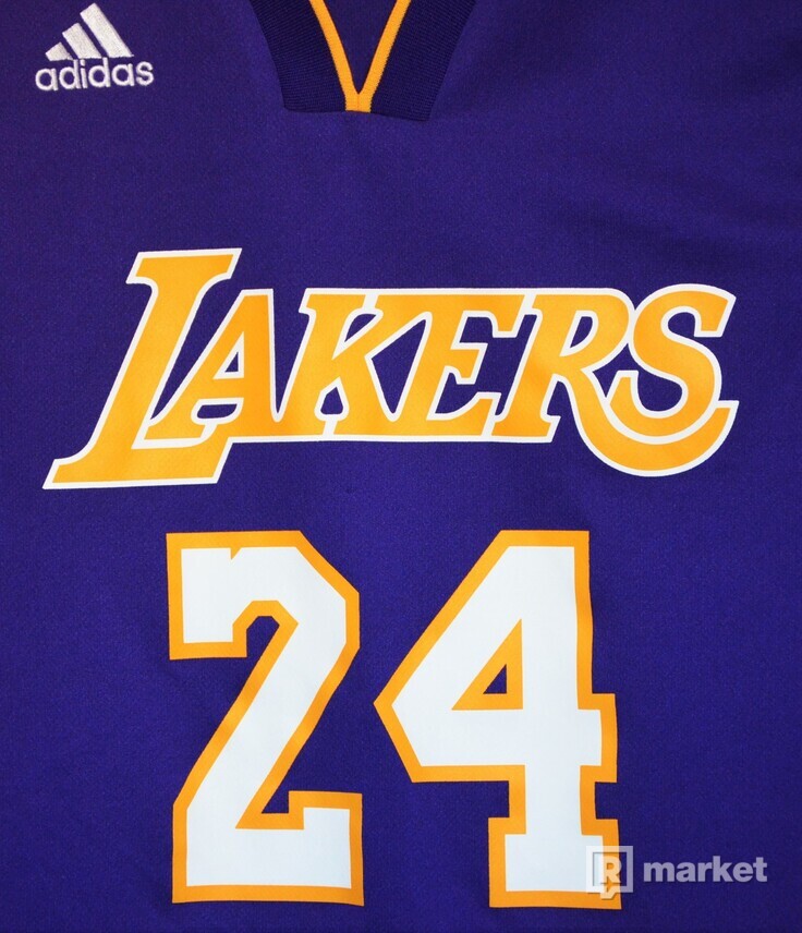 NBA Men's Los Angeles Lakers Kobe Bryant #24 Climacool Gold Swingman Jersey
