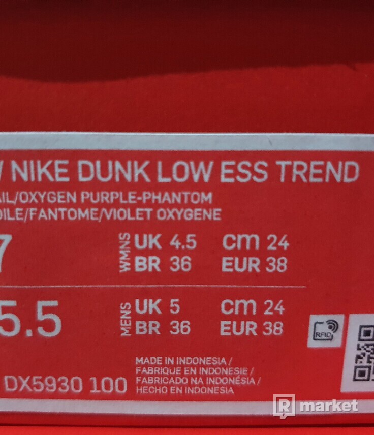 Nike Dunk Low Oxygen Purple