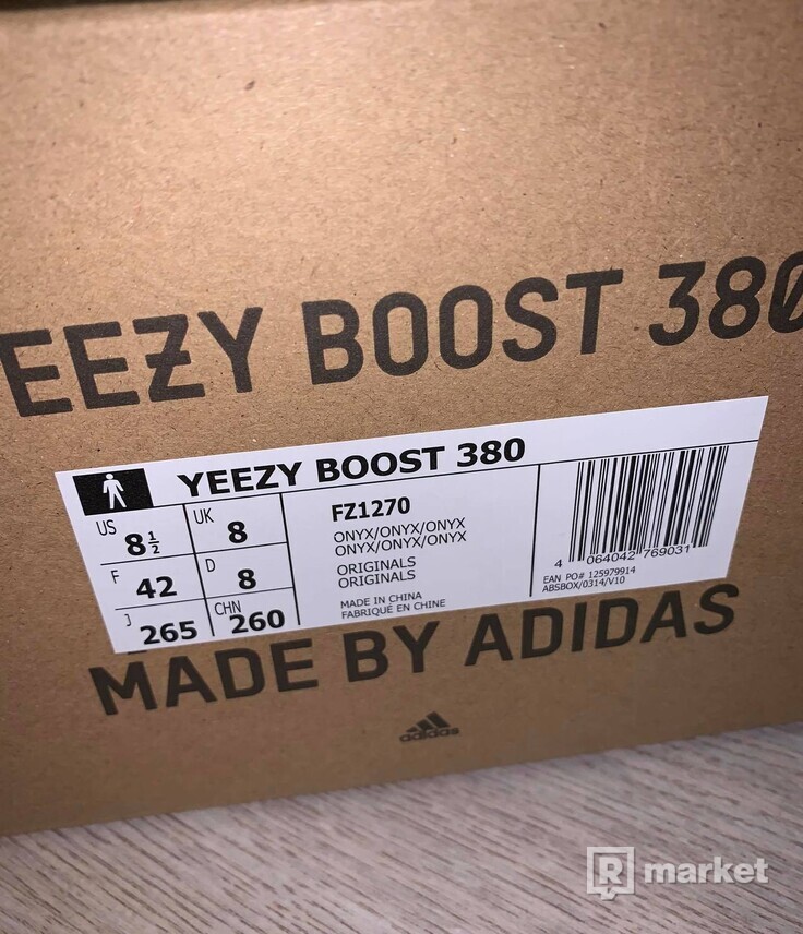 Adidas Yeezy 380 Onyx