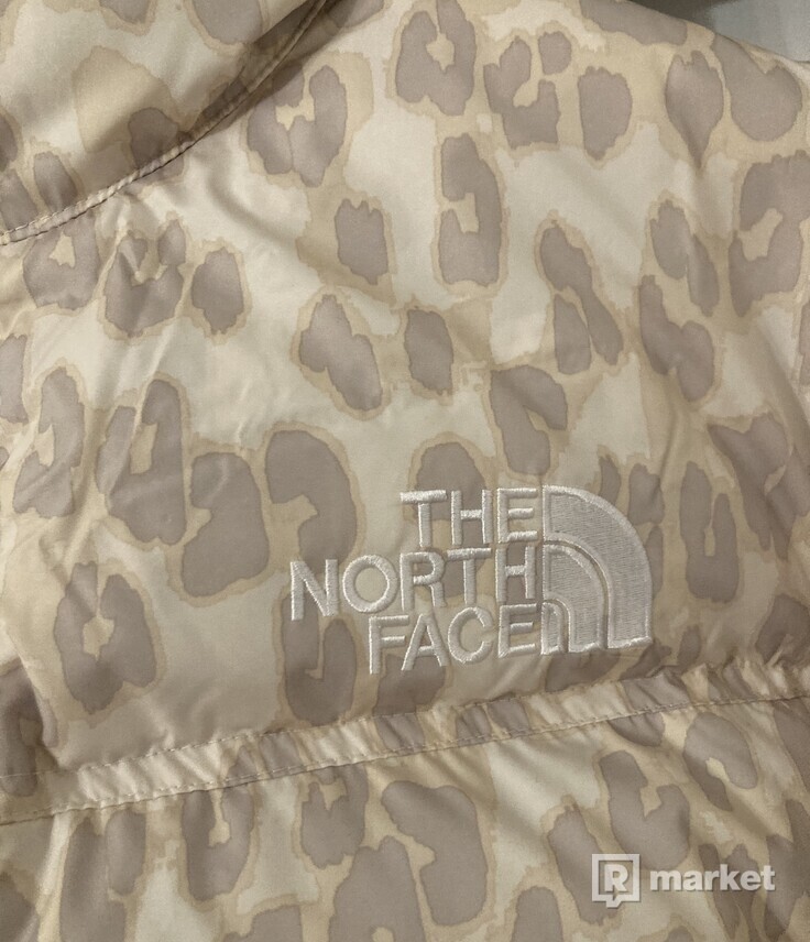The North Face Nuptse 700 Cropped Printed Jacket
