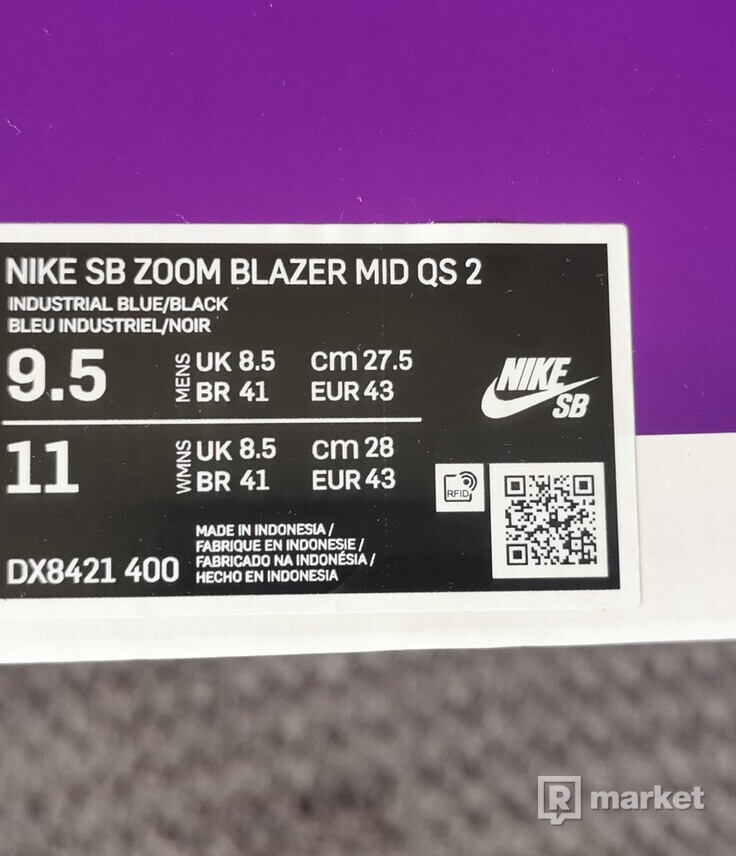 Nike SB Zoom Blazer Mid QS2