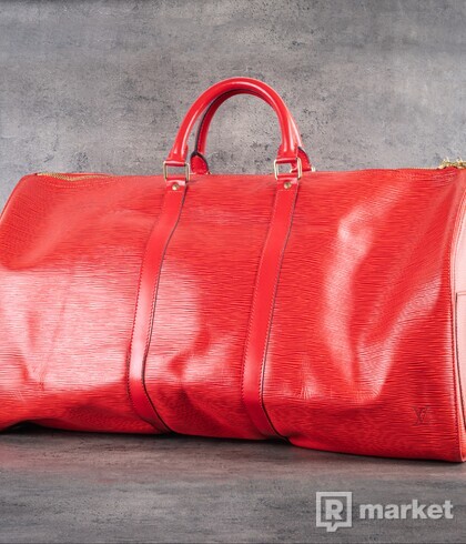 Louis Vuitton Keepall Bandouliere 55 cestovná taška