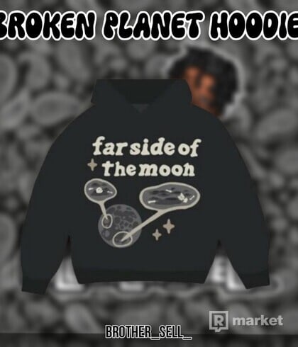 Broken Planet Hoodie - Farside of the moon