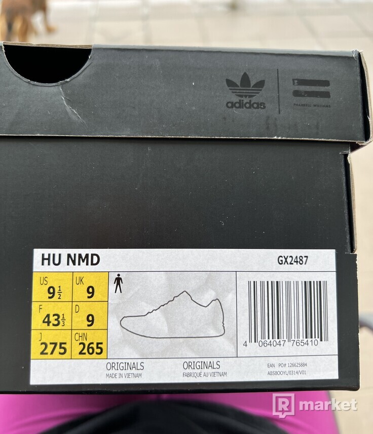 Adidas NMD Hu Pharrell tripe black