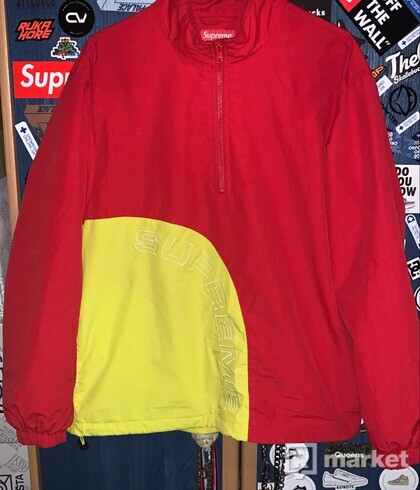 Supreme Red and Yellow ARC Jacket