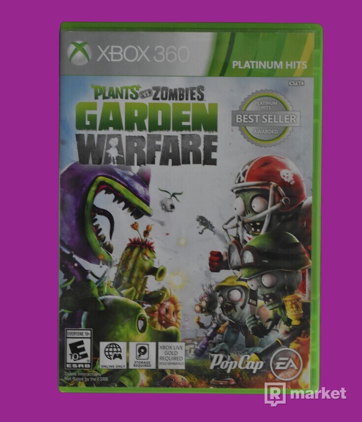 Plants VS Zombies garden Warfare Xbox 360