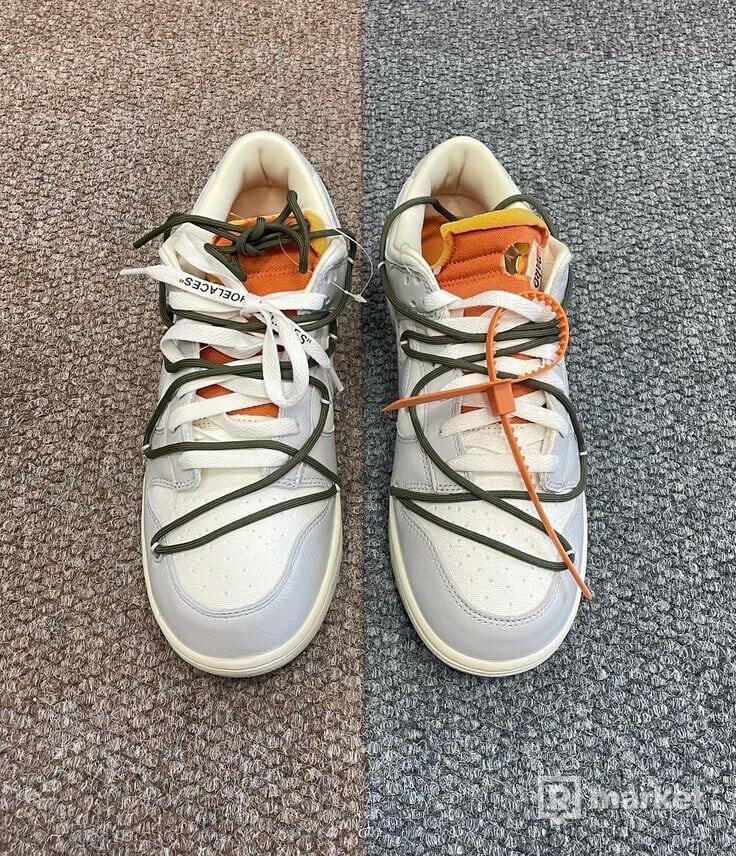 Off-White x Nike Dunk Low Lot 22