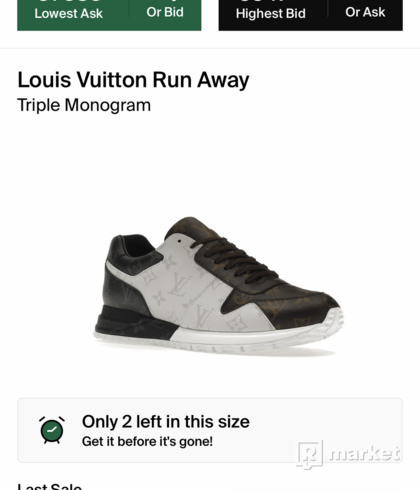 Louis Vuitton LV Run Away Trainers new Multiple colors