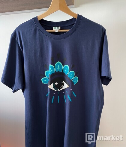 Kenzo T-shirt Eye Blue