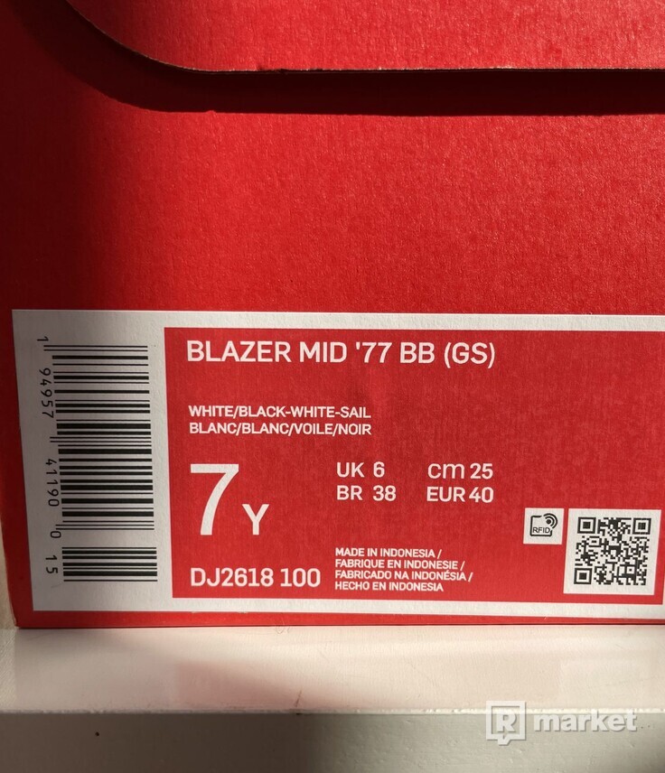 Nike Blazer Mid 77 Paint Splatter (GS) EU 40