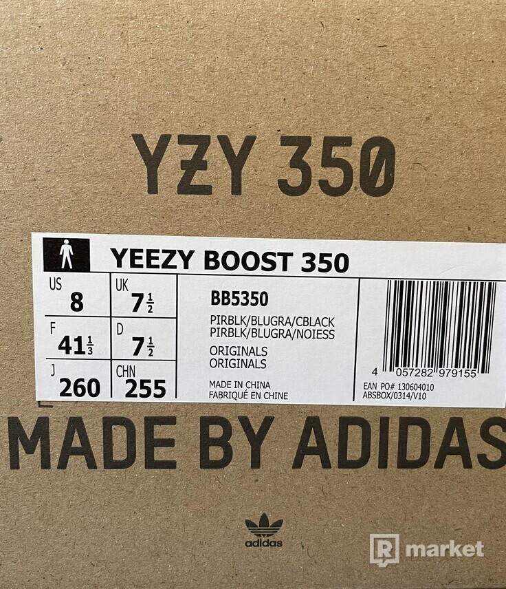 Adidas Yeezy Boost 350 Pirate Black (2023) - 41 1/3