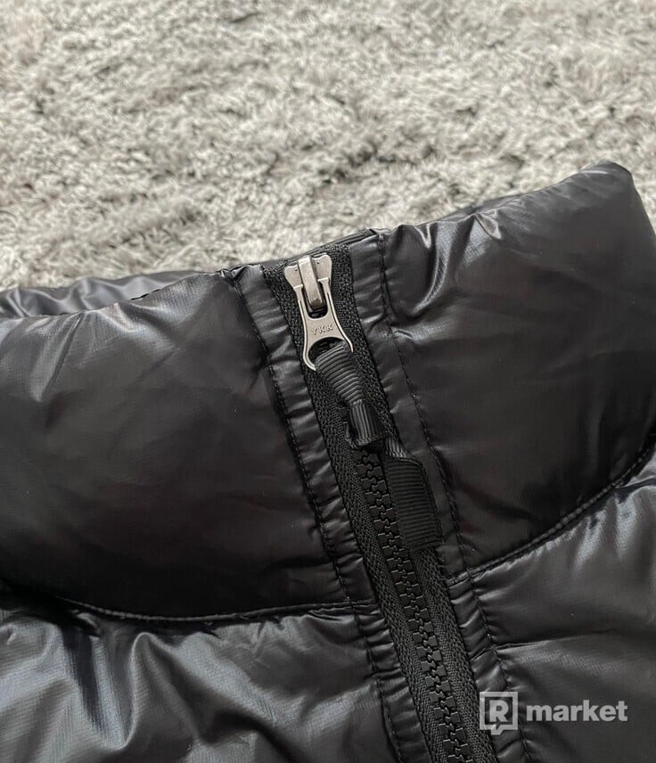 The North Face Women Cropped 700 Puffer Jacket - Shiny Black