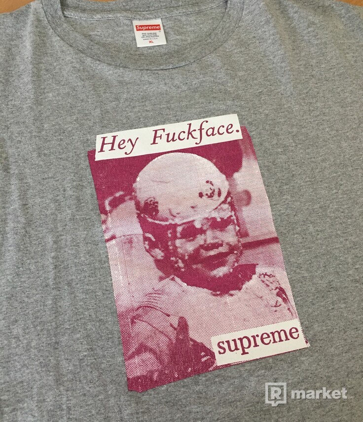 Supreme fuckface tee