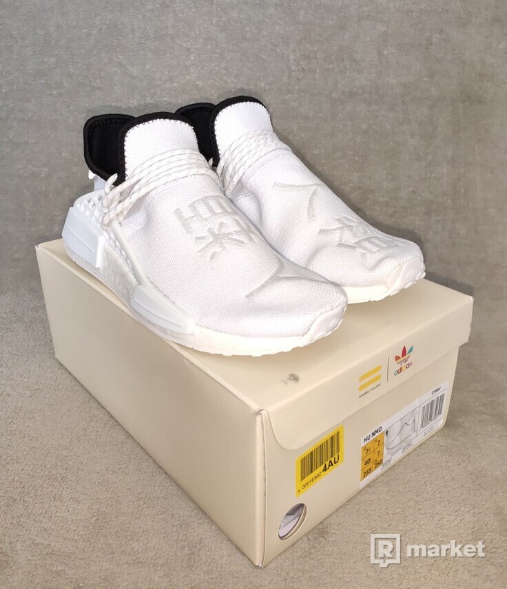 Adidas NMD Hu Pharrell white