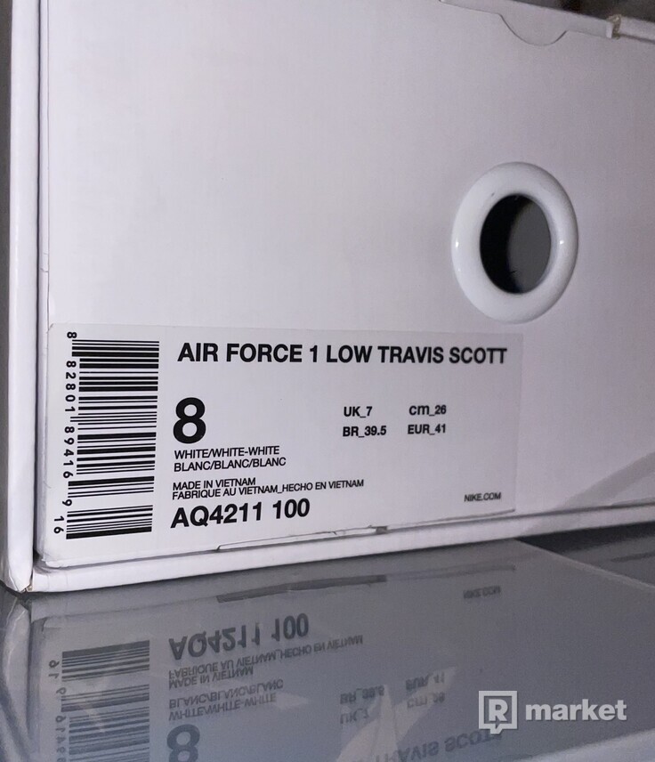 Nike Air Force 1 low AF100 x Travis Scott