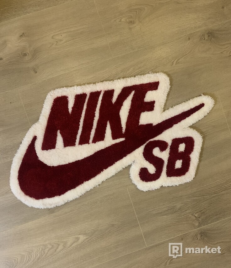 Nike SB handmade rug